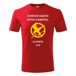 Táborové tričko 2025 – Hunger Games: bitva o Kapitol